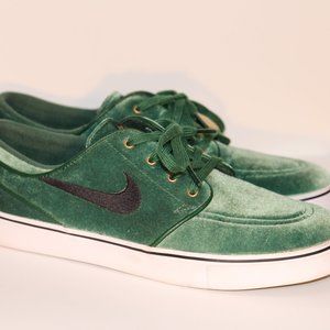 janoski green velvet